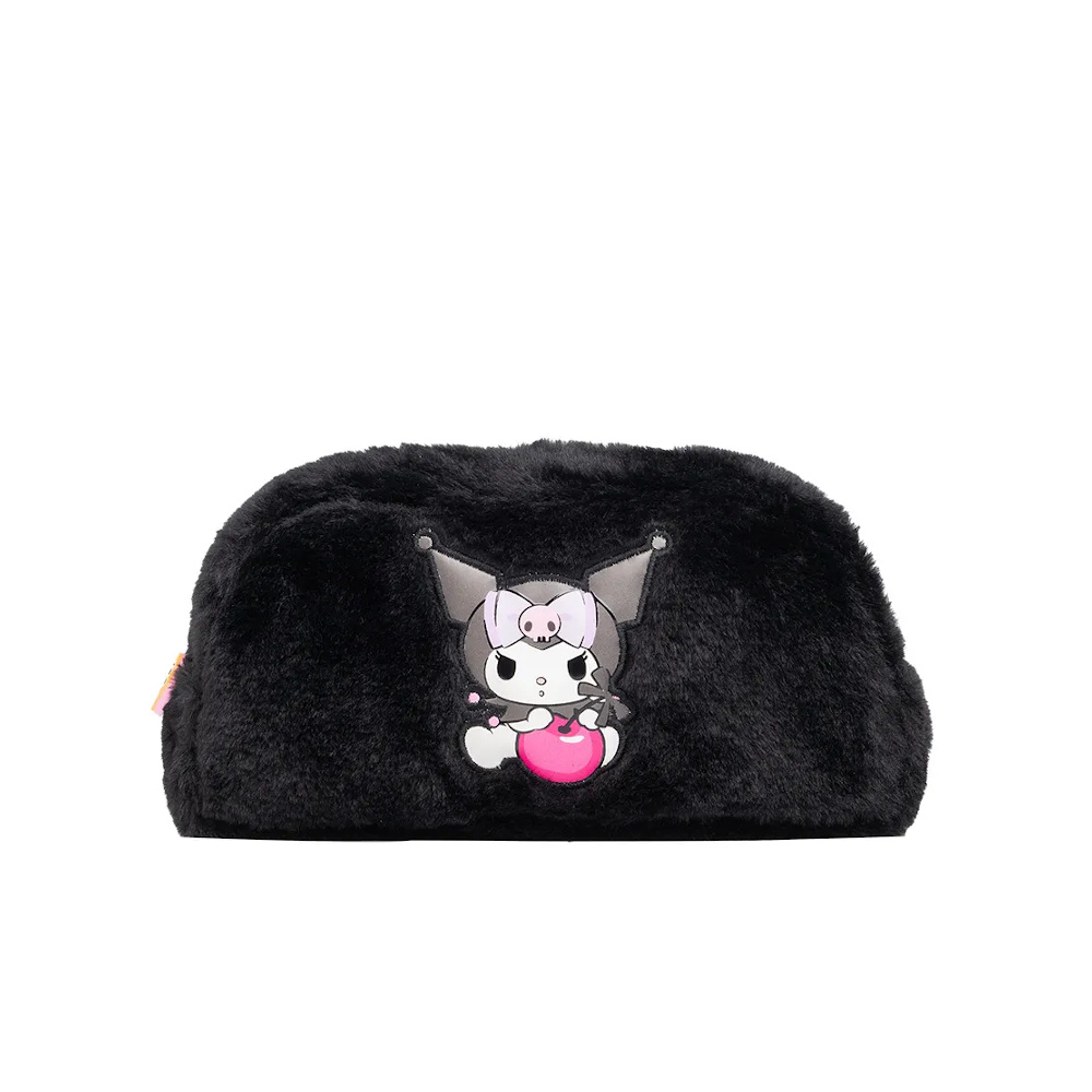 Estojo Pelúcia Kuromi Tween - Preto Estojo Pelúcia Kuromi Tween - Preto