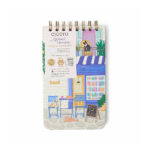 Bloco Espiral Wire-O Pautado - Quintal Literário - Livraria