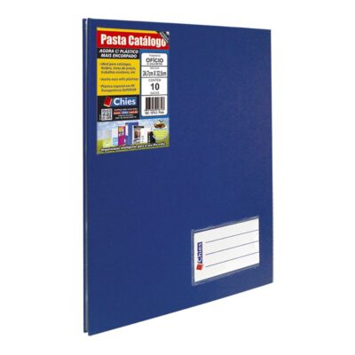 Pasta Catalogo Oficio 100 Folhas Percalux