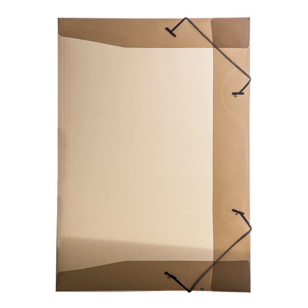 Pasta Com Elastico 1/2 Oficio Fume Pasta Com Elastico 1/2 Oficio Fume