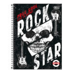 Caderno Espiral Universitário Grande Capa Dura 160 Folhas 10 Matérias Pepper - Estampas Sortidas Caderno Espiral Universitário Grande Capa Dura 160 Folhas 10 Matérias Pepper - Estampas Sortidas