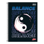 Caderno Universitário Grande Capa Dura 240 Folhas 12 Matérias D+ : Estampas Diversas