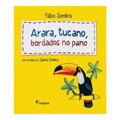 Arara, Tucano, Bordados No Pano