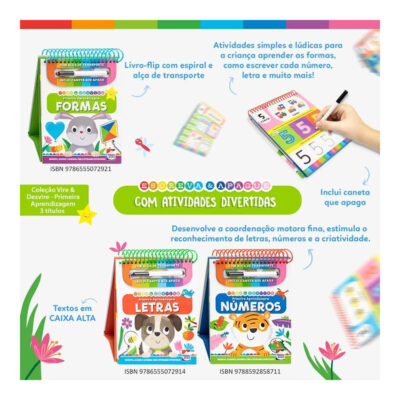 Vire E Desvire Primeira Aprendizagem – Números