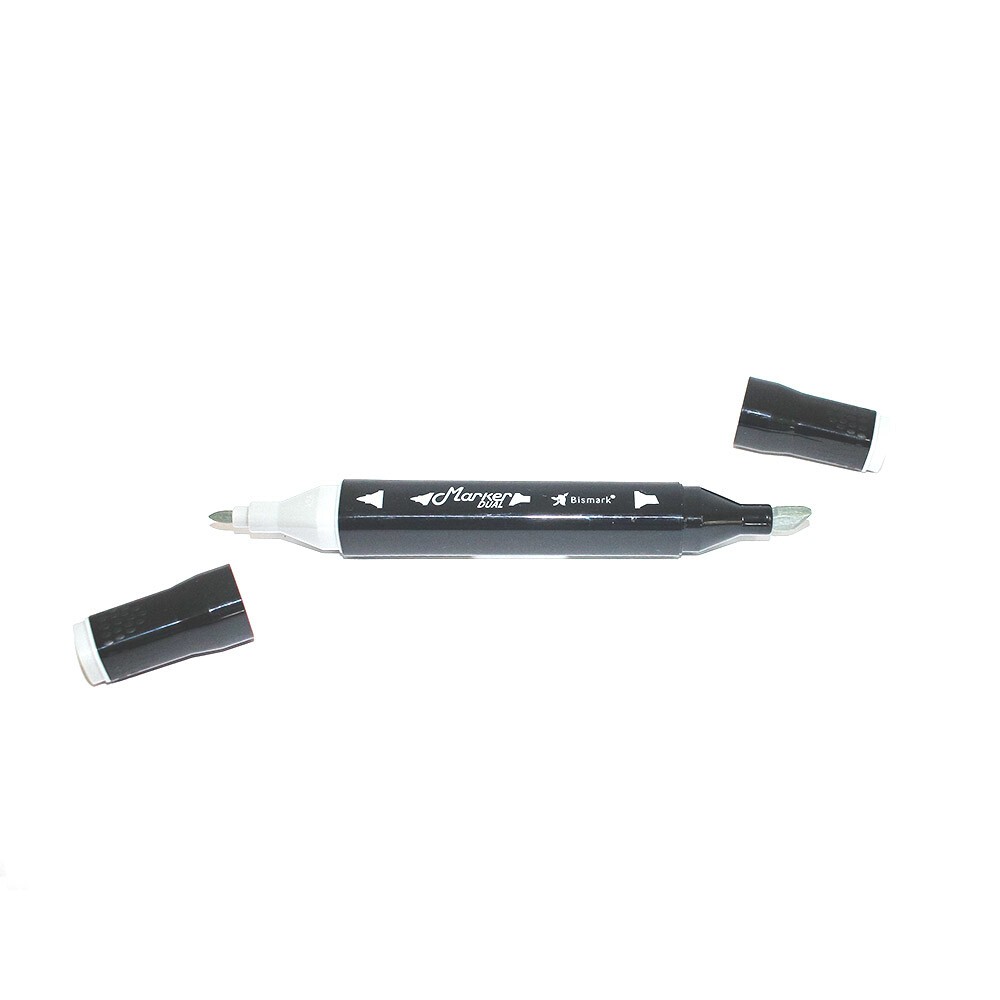 Marcador Permanente 2 Pontas - Cool Grey Marcador Permanente 2 Pontas - Cool Grey