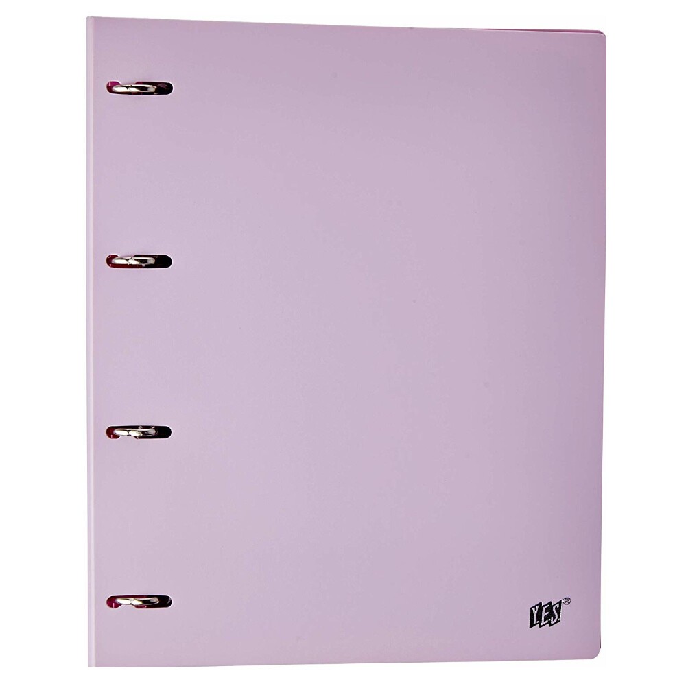 Fichário Caderno Argolado Universitário Com 4 Argolas - Lilás Pastel Fichário Caderno Argolado Universitário Com 4 Argolas - Lilás Pastel