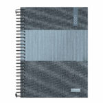 Caderno Espiral Colegial Médio Capa Dura 80 Folhas Cozy - Cores Sortidas