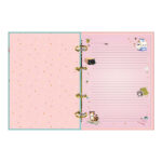 Fichário Caderno Argolado Colegial Com 4 Argolas - Purrfect Cats Fichário Caderno Argolado Colegial Com 4 Argolas - Purrfect Cats