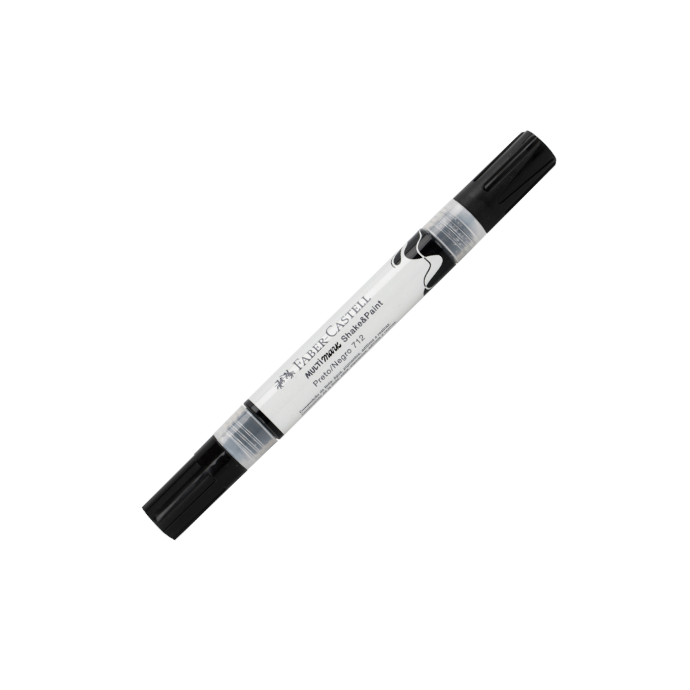 Marcador Multimark Shake & Paint - Preto 712 Marcador Multimark Shake & Paint - Preto 712