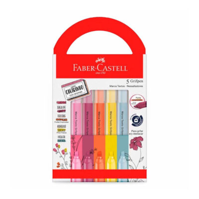 Destaca Texto Grifpen Com Aroma Com 5 Unidades Sortidas