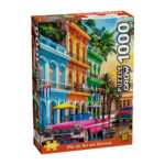 Quebra Cabeça Com 1000 Peças - Pôr Do Sol Em Havana Quebra Cabeça Com 1000 Peças - Pôr Do Sol Em Havana