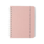 Planner Permanente Espiral Semanal - Pastel - Rosa Orquídea