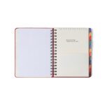 Planner Permanente Espiral Semanal - Pastel - Rosa Orquídea