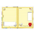 Caderno Espiral Colegial Médio Capa Dura 80 Folhas Snoopy - Estampas Sortidas