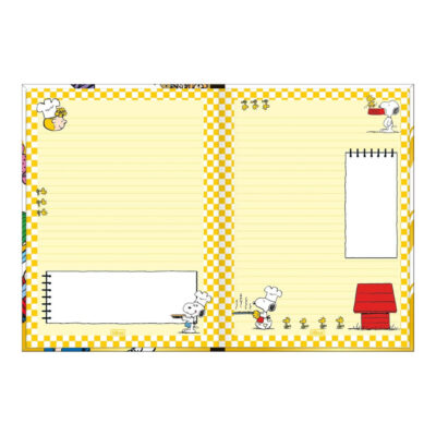 Caderno Espiral Colegial Médio Capa Dura 80 Folhas Snoopy – Estampas Sortidas
