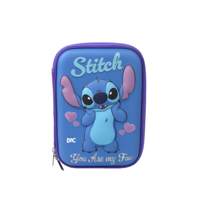 Estojo Box 3d Stitch - Azul