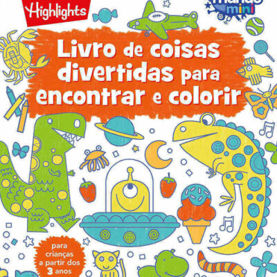 Livro De Coisas Divertidas Para Encantar E Colorir