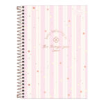 Caderno 1/4 Pequeno Espiral Capa Dura 80 Folhas Soho - Estampas Sortidas