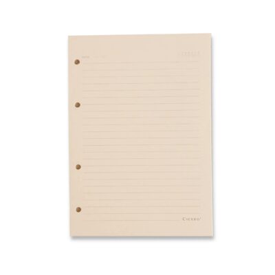 Refil Caderno Pautado – Criativo Office – Amarelo