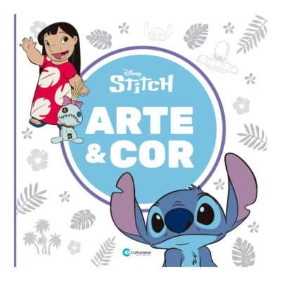Arte E Cor Stitch - Livro De Colorir