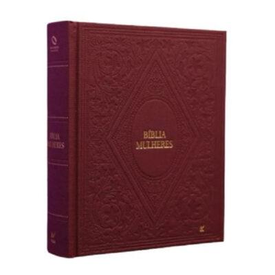 Bíblia Mulheres Naa - Duas Colunas - Clássica Bordo - Capa Dura