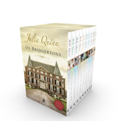 Box Os Bridgertons: 9 Títulos Da Série + Livro Extra De Crônicas + Caderno De Anotações