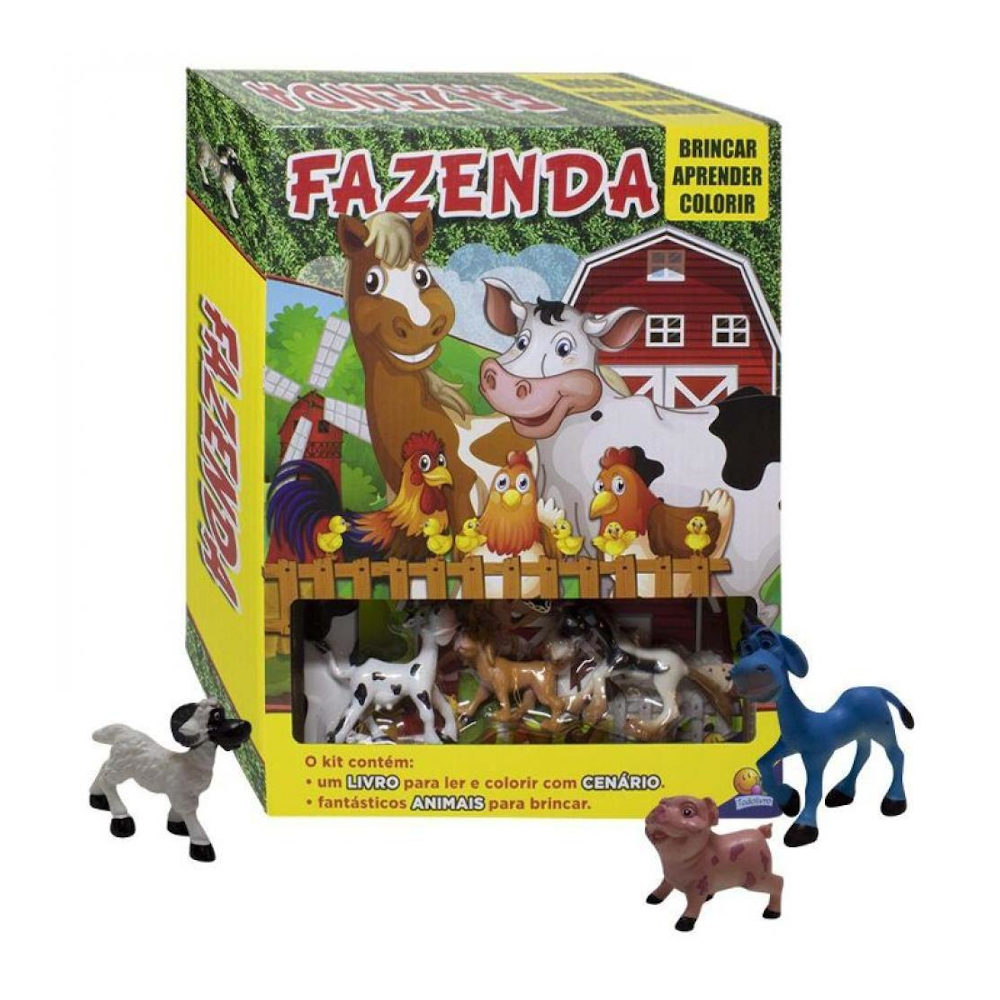 Brincar-Aprender-Colorir: Fazenda Brincar-Aprender-Colorir: Fazenda