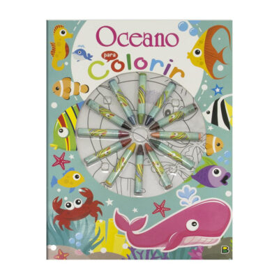 Cores Em Ação! Oceano Para Colorir