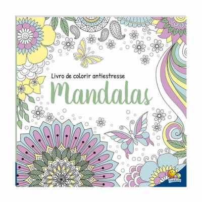 Livro De Colorir Antiestresse: Mandalas