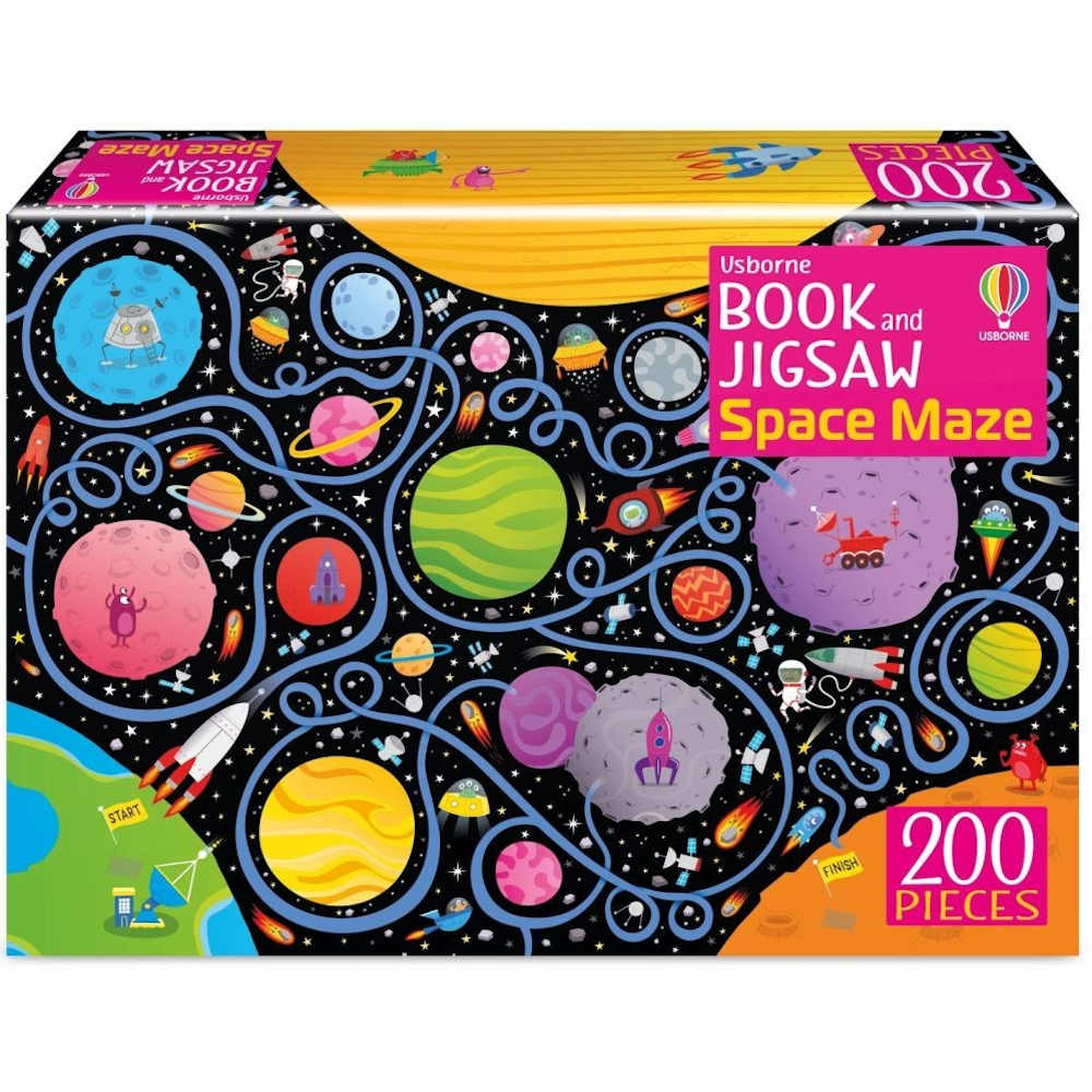 Livro Com Quebra-Cabeça - Labirintos Do Espaço Livro Com Quebra-Cabeça - Labirintos Do Espaço