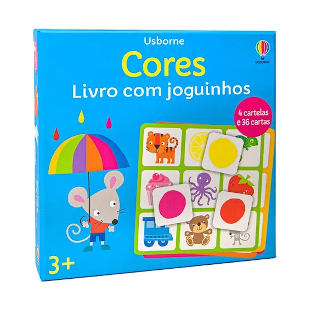 Cores - Livro Com Joguinhos Cores - Livro Com Joguinhos
