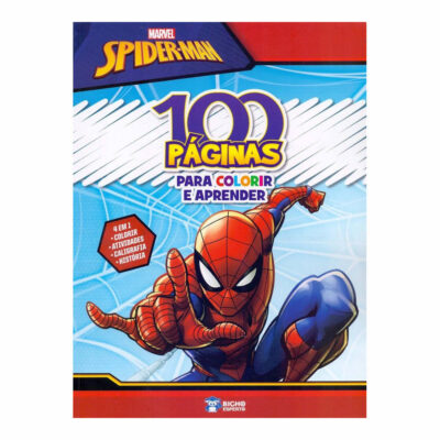 Marvel - 100 Páginas Para Colorir - Spiderman