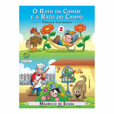 Turma Mônica: Fabulas Ilustradas - O Rato Da Cidade E O Rato Do Campo