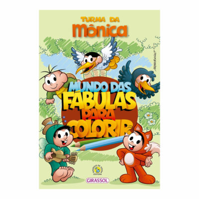 Turma Da Mônica - Mundo Das Fábulas Para Colorir