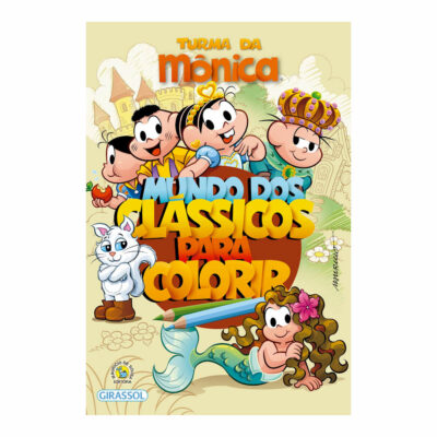 Turma Da Mônica - Mundo Dos Clássicos Para Colorir