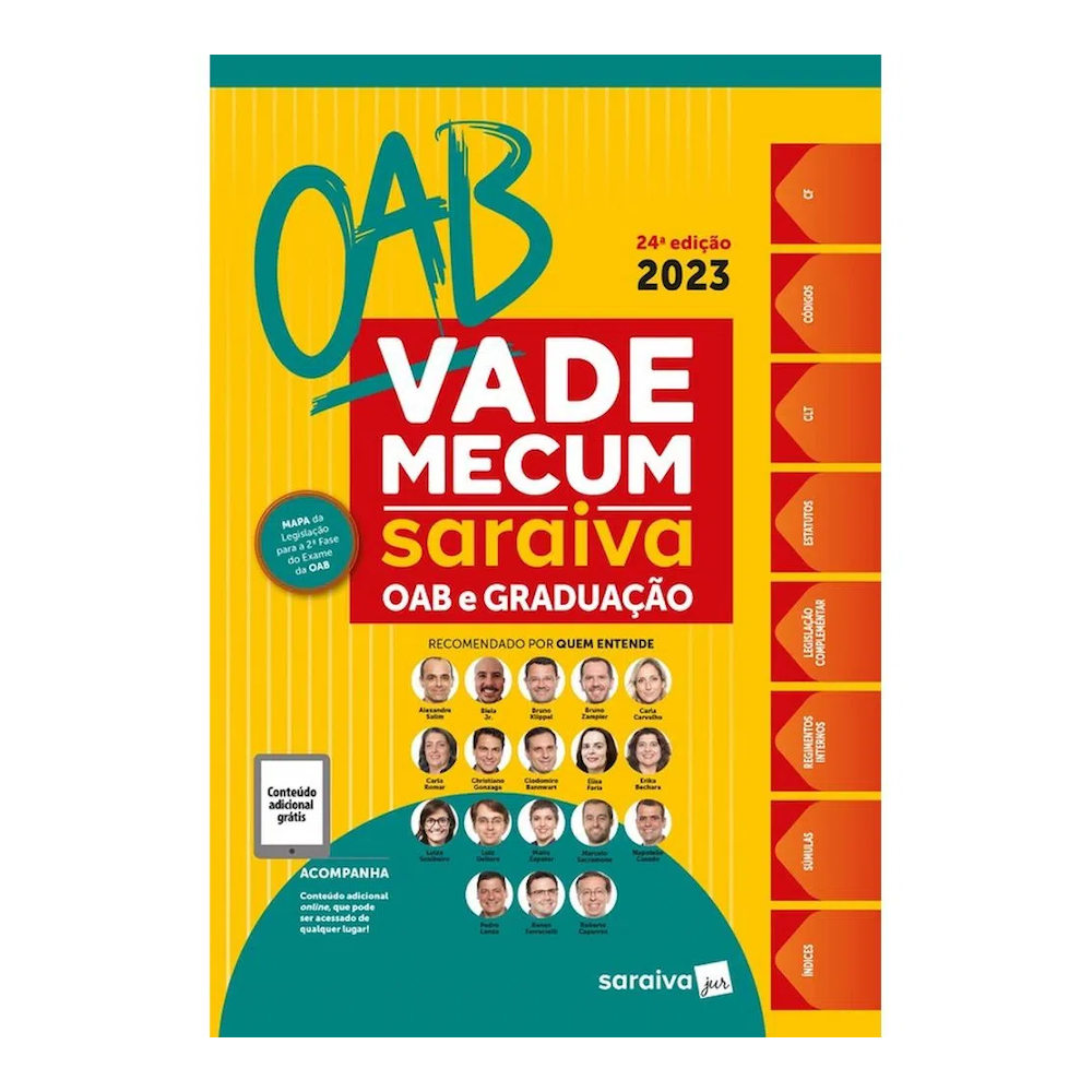 Vade Mecum Oab E Graduação 2023 Vade Mecum Oab E Graduação 2023