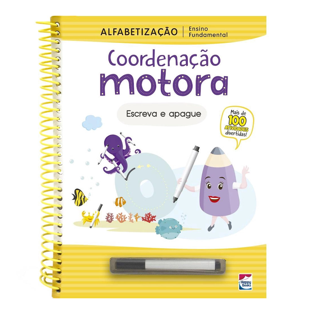 Ensino Fundamental - Alfabetização: Escreva E Apague - Coordenação Motora Ensino Fundamental - Alfabetização: Escreva E Apague - Coordenação Motora