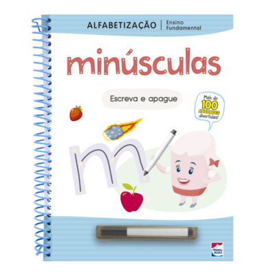 Ensino Fundamental - Alfabetização: Escreva E Apague - Minúsculas