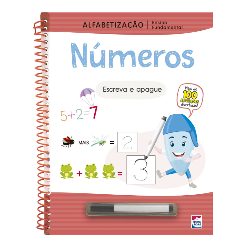 Ensino Fundamental - Alfabetização: Escreva E Apague - Números Ensino Fundamental - Alfabetização: Escreva E Apague - Números