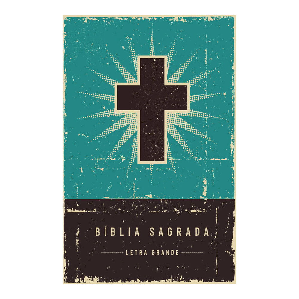 Bíblia - Retro Turquesa - Nvi - Capa Dura - Letra Grande - Leitura Perfeita Bíblia - Retro Turquesa - Nvi - Capa Dura - Letra Grande - Leitura Perfeita