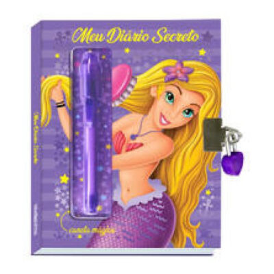 Meu Diário Secreto Roxo - Sereia