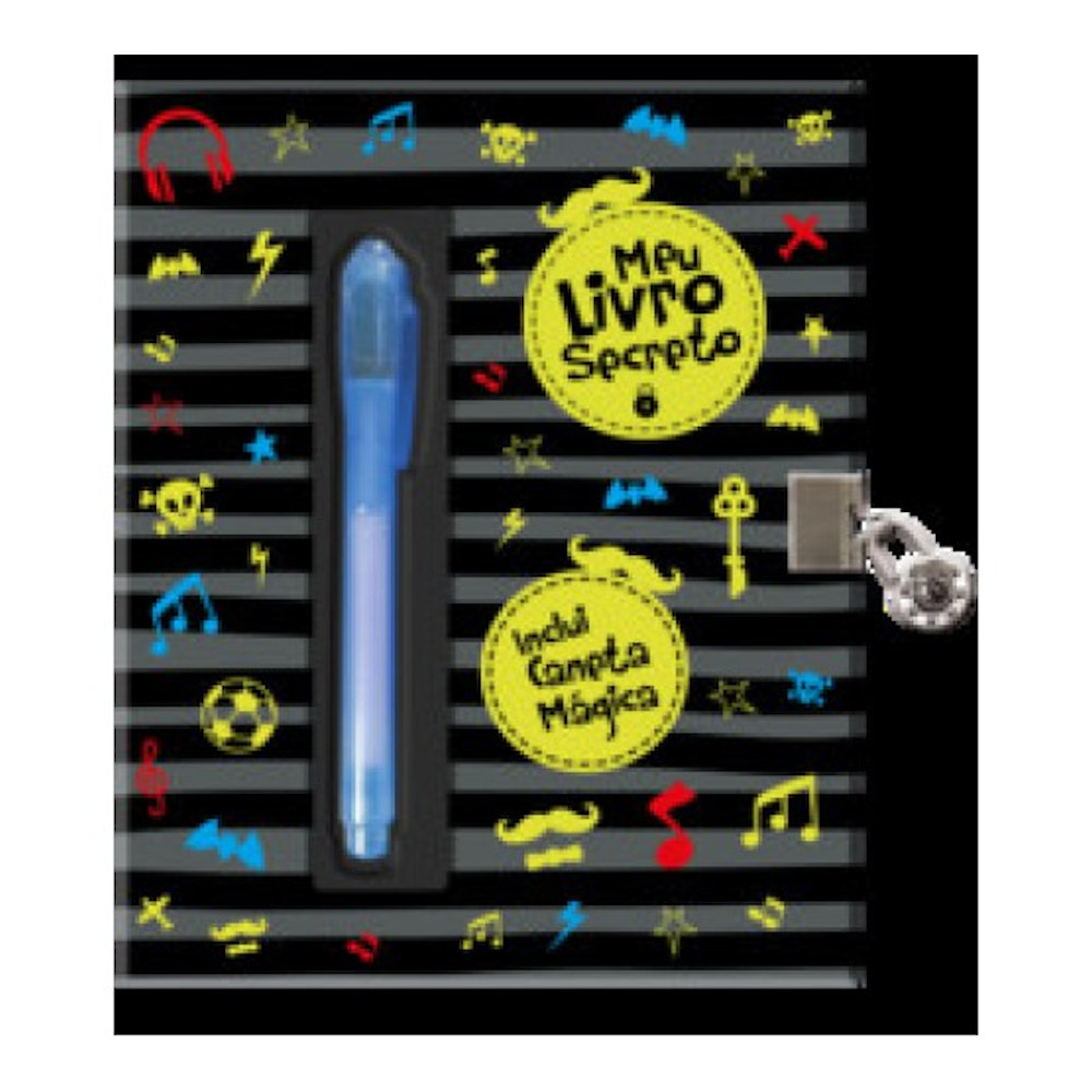 Meu Livro Secreto - Preto Meu Livro Secreto - Preto