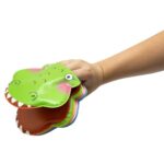 Meu Livrinho Fantoche De Banho: Cora A Crocodila Vai Para O Banho