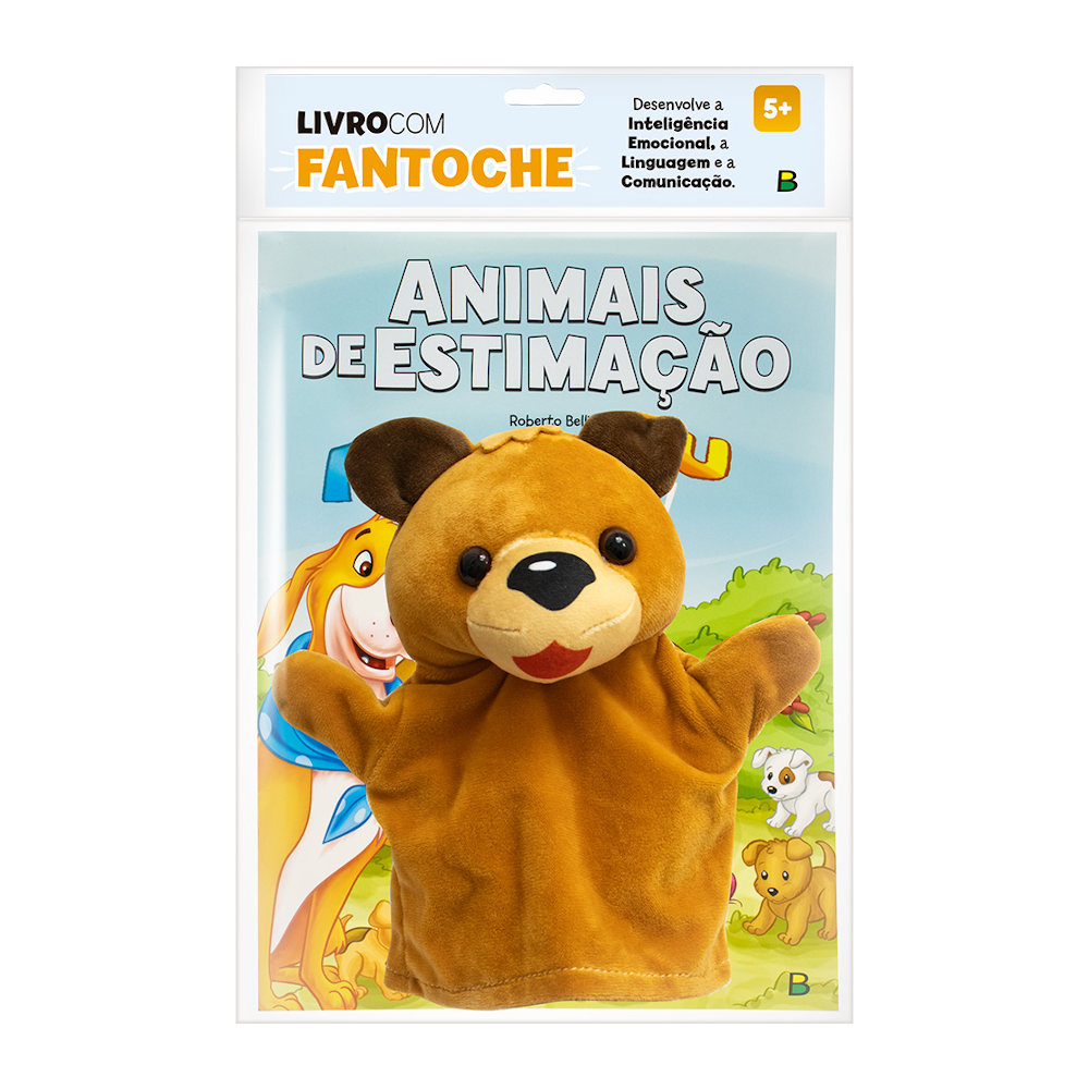 Livro Com Fantoche - Animais De Estimação Livro Com Fantoche - Animais De Estimação