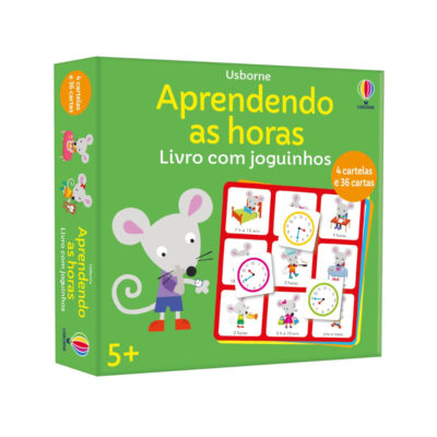Aprendendo As Horas - Livro Com Joguinhos