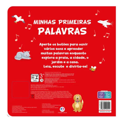 Minhas Primeiras Palavras – Com 8 Sons Incríveis
