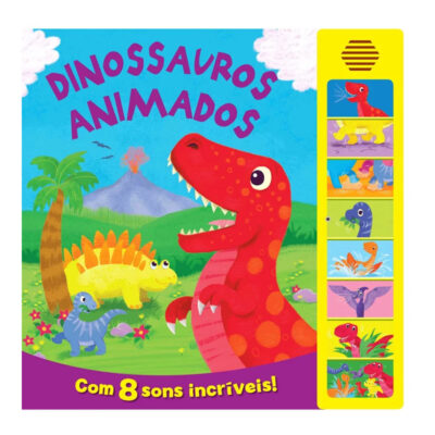 Dinossauro Animado - Com 8 Sons Engraçados