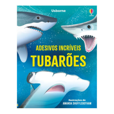 Tubarões: Adesivos Incríveis