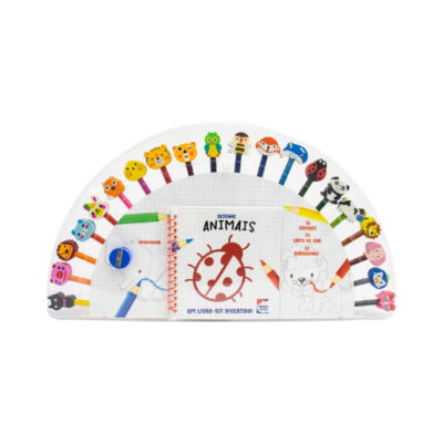 Um Livro Kit Divertido - Desenhe Seus Amigos Animais