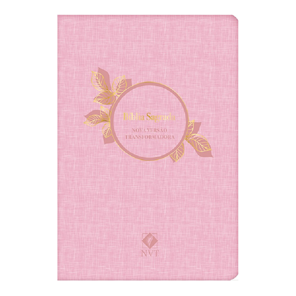 Bíblia Sagrada Nvt Luxo - Rosa Bíblia Sagrada Nvt Luxo - Rosa
